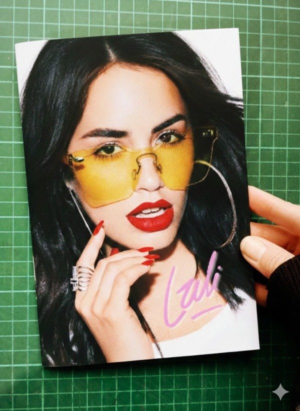 Producto - Pack 8 Portadas Imprimibles A5 A6 Para Abrochar y Forrar Cantantes Argentinos