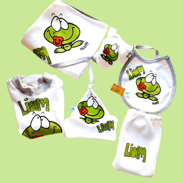Producto - Ajuar personalizado de 6 piezas