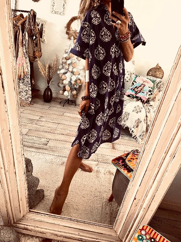 Producto - Túnica calma azul