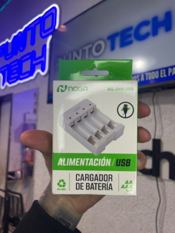 Producto - CARGADOR PILAS RECARGABLE