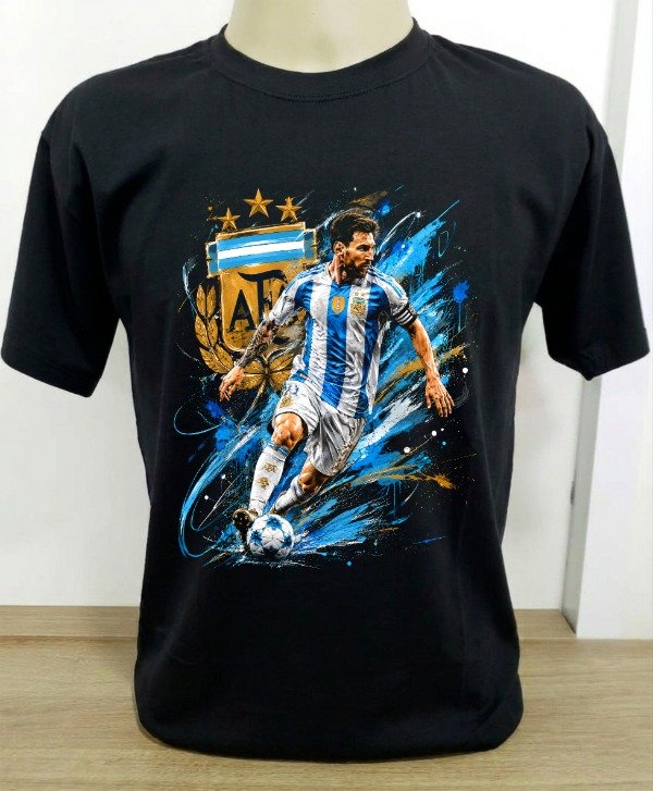 Producto - Remera  unisex Leo Messi - 1