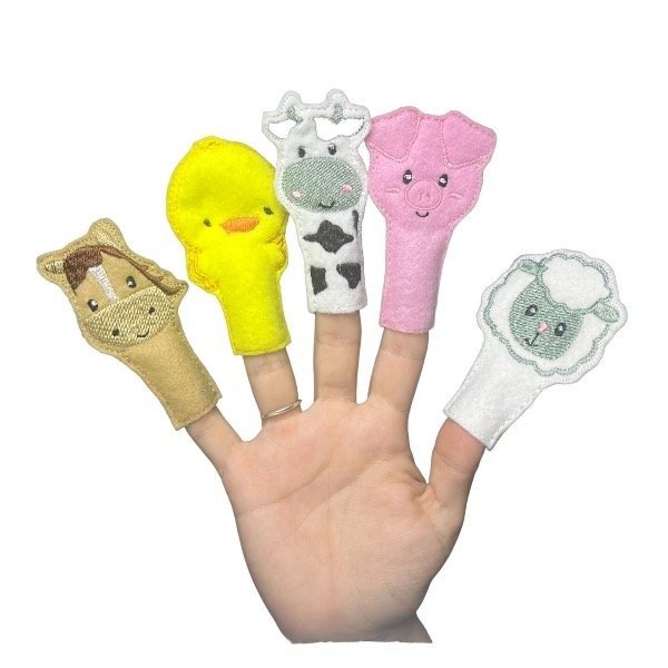 Producto - Titeres de dedos Granja