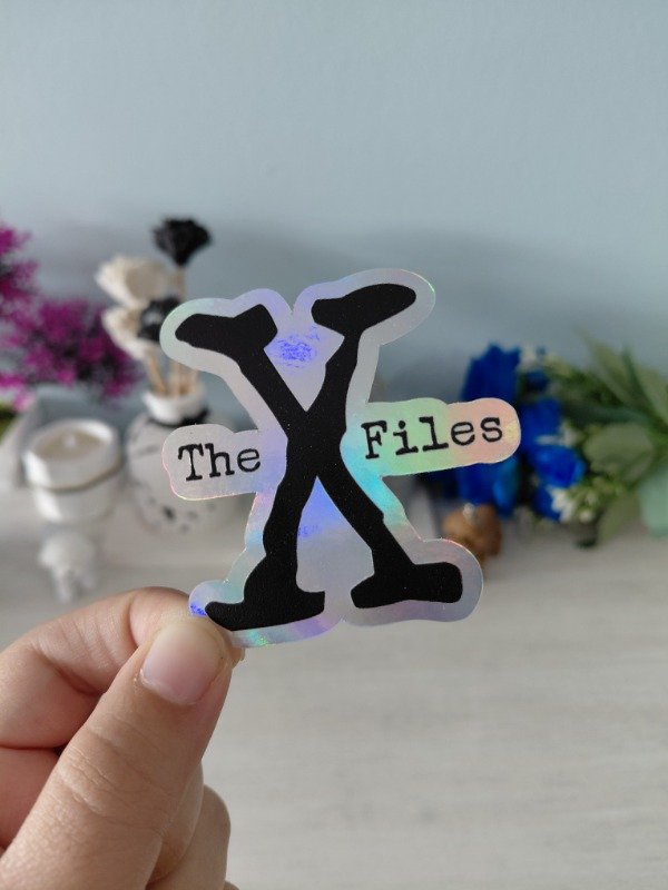 Producto - Stickers holográficos - Colección "Pelis/series" 0114B - The X Files