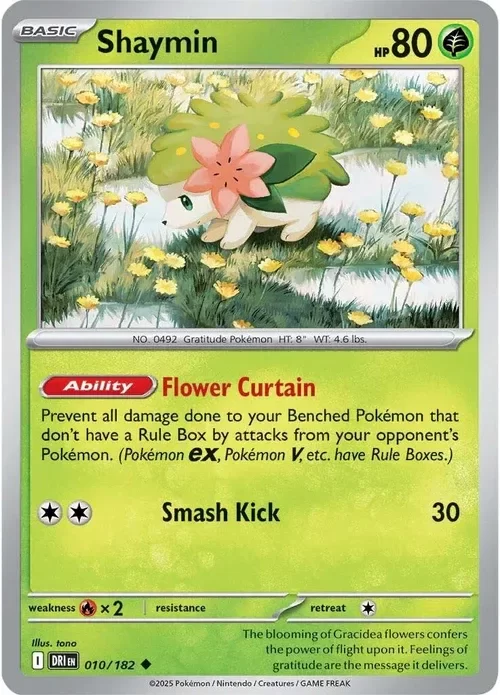Producto - Shaymin - 010/182 - Destined Rivals