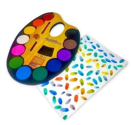 Producto - PATELA DE ACUARELAS + HOJAS
