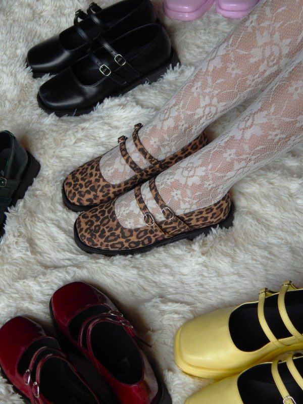 Producto - PUNTA CUADRADA BAJITO - ANIMAL PRINT