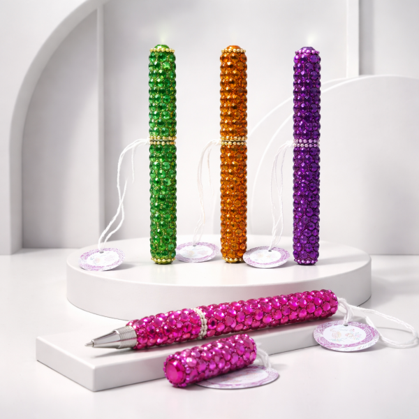 Producto - Birome Bolígrafo Decorado Brillos 7191