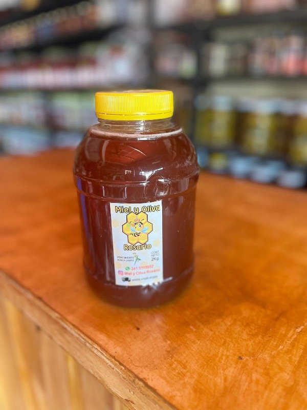 Producto - Miel liquida oscura 2 kg