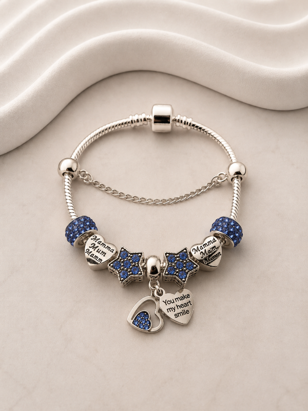 Producto - PULSERA PANDORA AZUL 0195