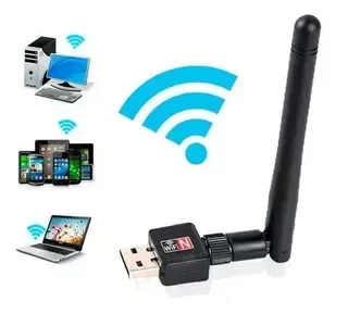 Producto - antena Adaptador Usb Wifi Receptor 600 Mbps Desmontable Pc Laptop