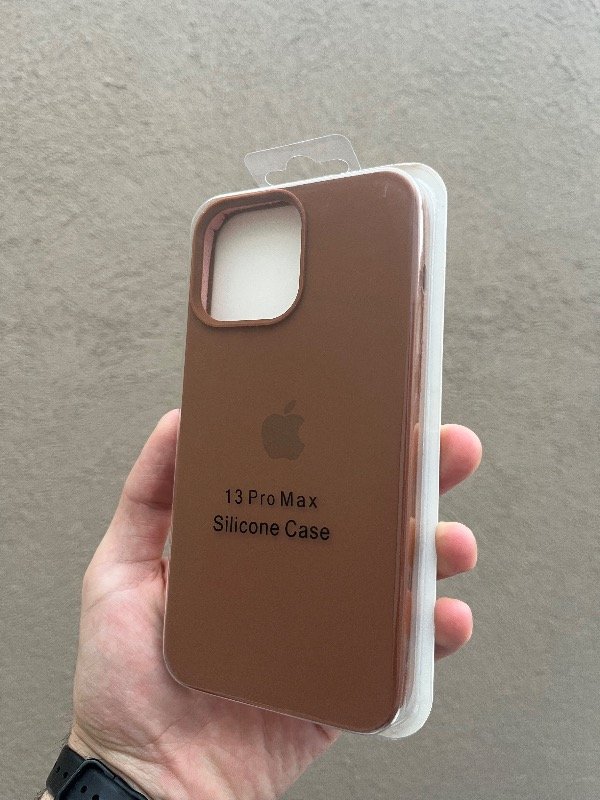 Producto - Silicone 13 pro max marrón