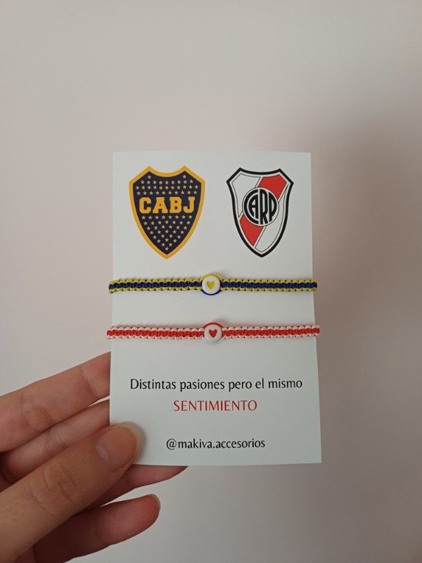 Producto - Pulseras Boca - River