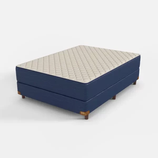 Producto - Conjunto de Espuma Pampa 25cm Sin Pillow -  2 Plazas