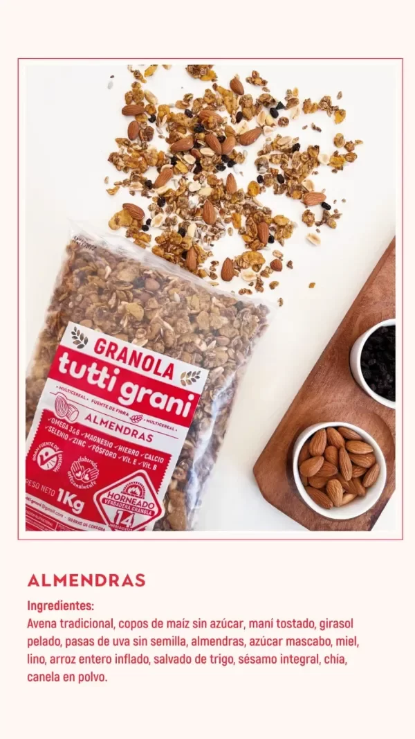 Producto - Granola Tutti Grani con Almendras x 1 KG. - 1