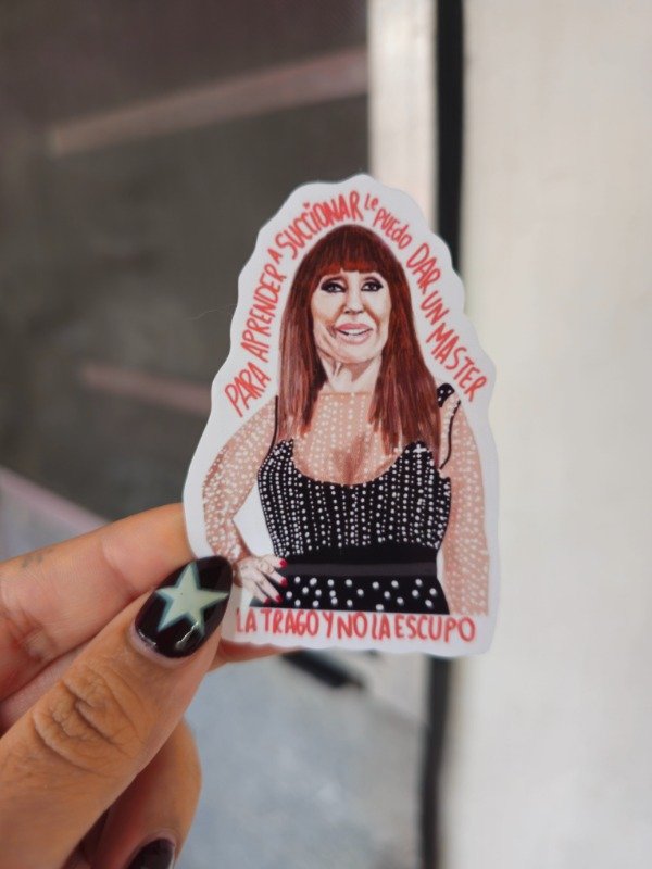 Producto - Sticker moria la trago y no la escupo