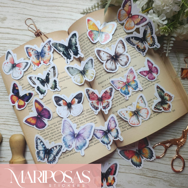 Producto - Stickers: Mariposas