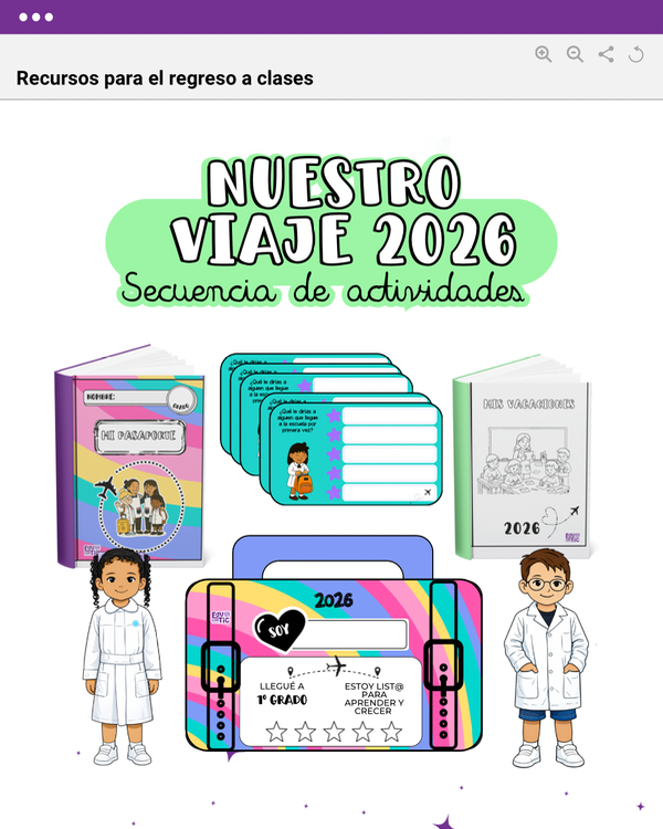 Producto - COMENZAMOS NUESTRO VIAJE 2026