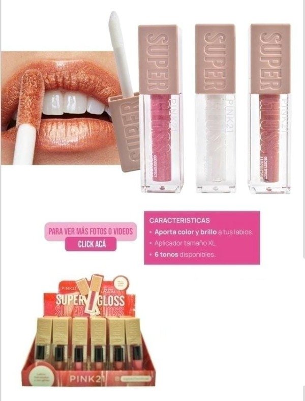 Producto - BRILLO LABIAL PINK 21