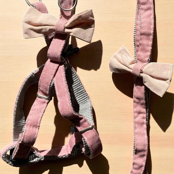 Producto - PRETAL Y CORREA CON MOÑO REGULABLE HASTA 50CM