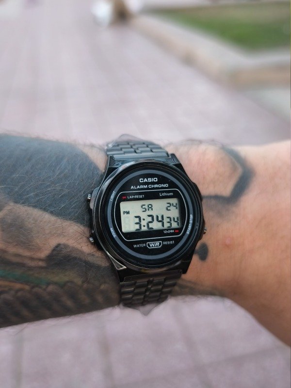 Producto - Reloj Casio Replica Retro A-171wegg-1a Negro - 0