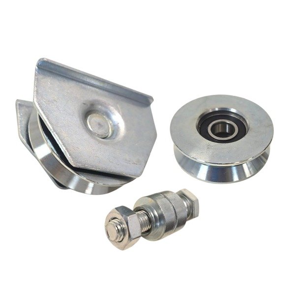 Producto - 11951   RUEDA ACERO TREFILADO  V  C/RULEMAN  50 mm