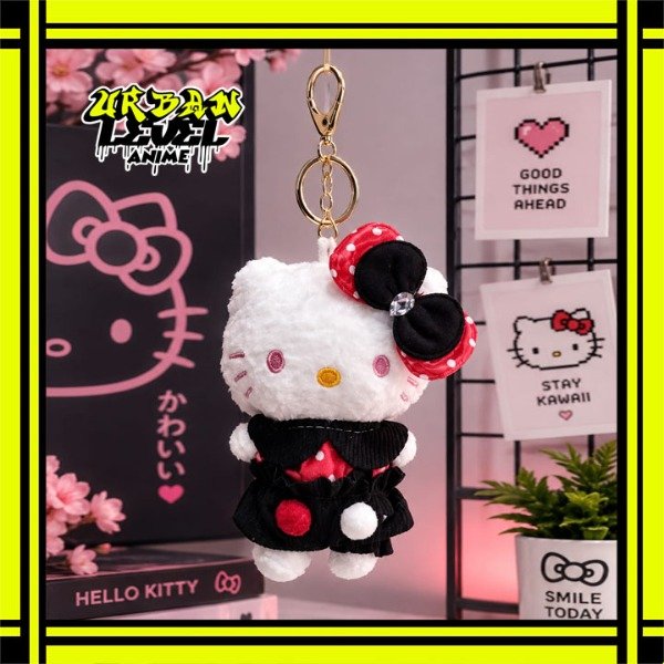 Producto - Llavero Peluche Hello Kitty con Vestido Negro - Sanrio