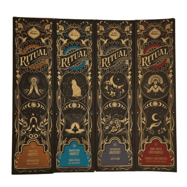 Producto - Sahumerios Sagrada Madre Ritual Pack 4 Cajas De 6 Unidades