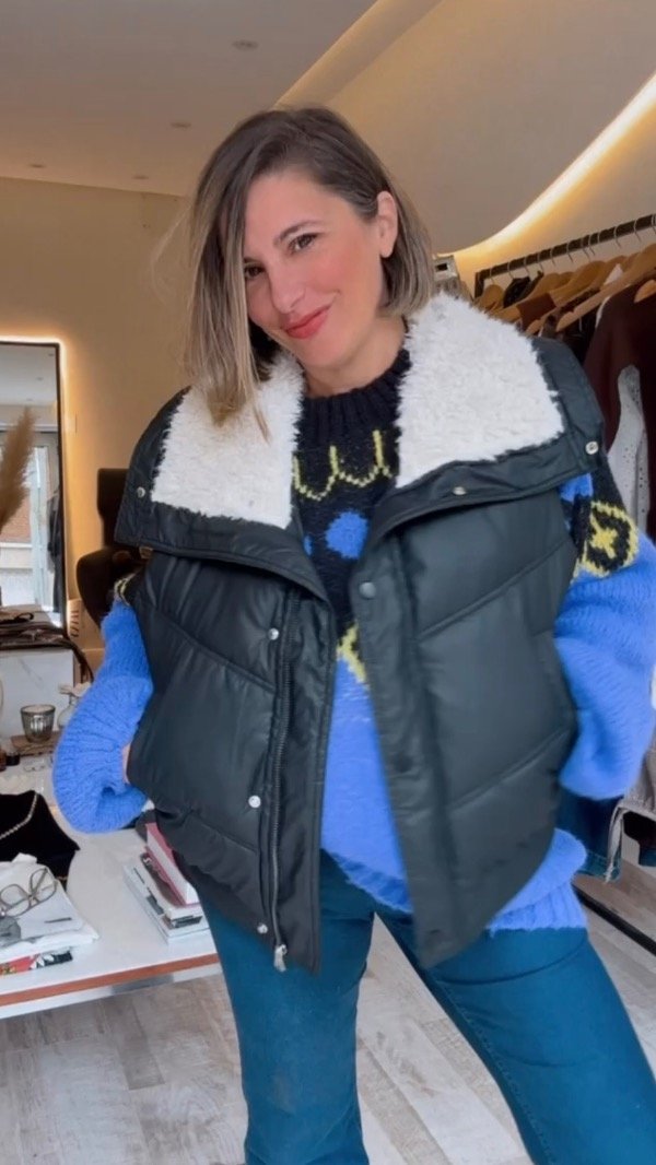 Producto - Chaleco con piel Belu