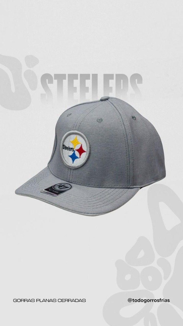 Producto - PLANA STEELERS GRIS