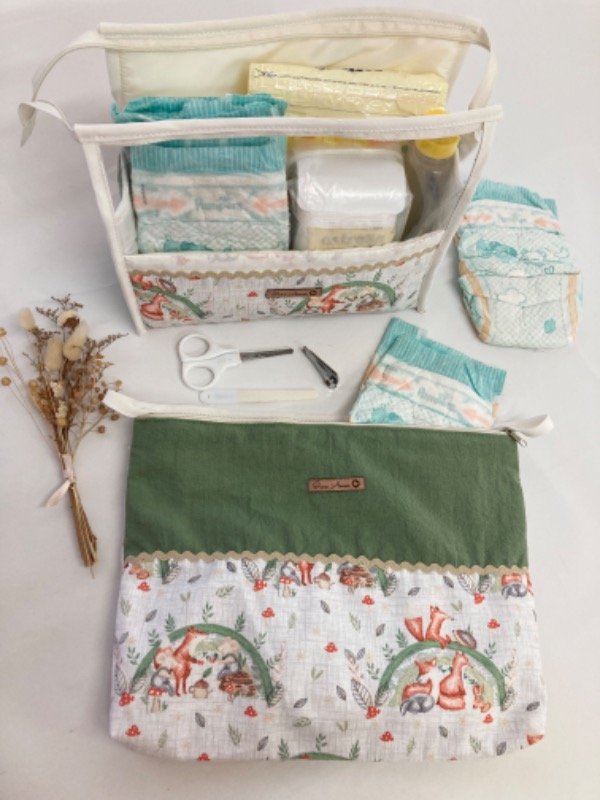 Producto - Set amiguitos en el bosque verde seco