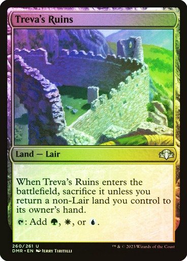 Producto - Treva's Ruins Foil  Dominaria Remastered