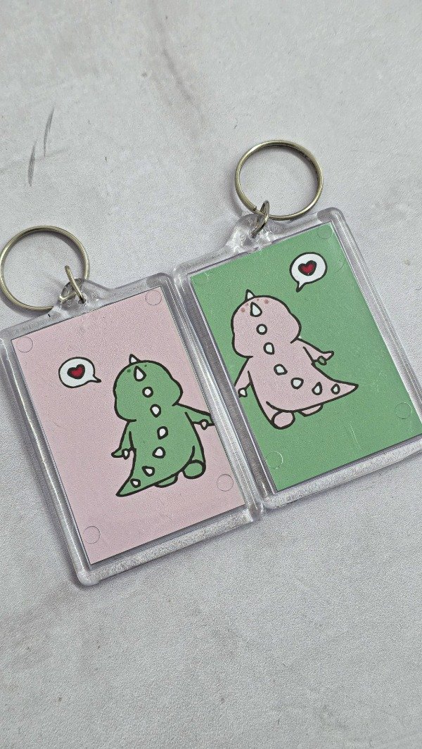Producto - Llaveros compartidos dinosaurios