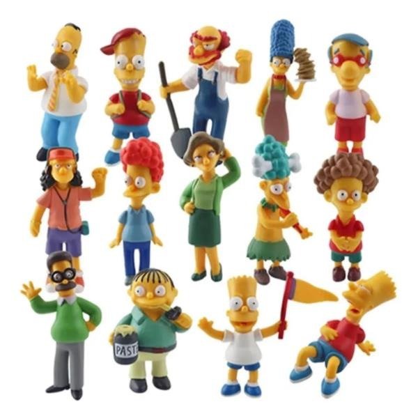 Producto - GASHAPONES SIMPSONS 14PCS 10 CM