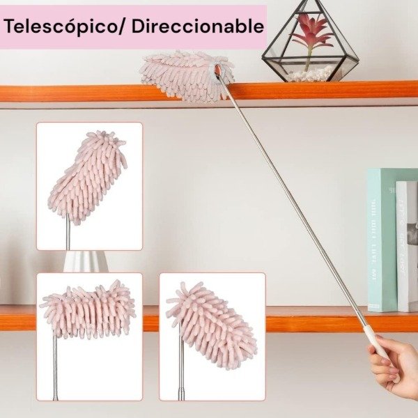 Producto - Plumero telescopico rosa