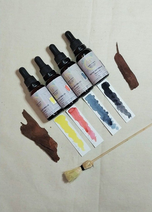 Producto - TINTAS NATURALES PARA PAPEL - TN01