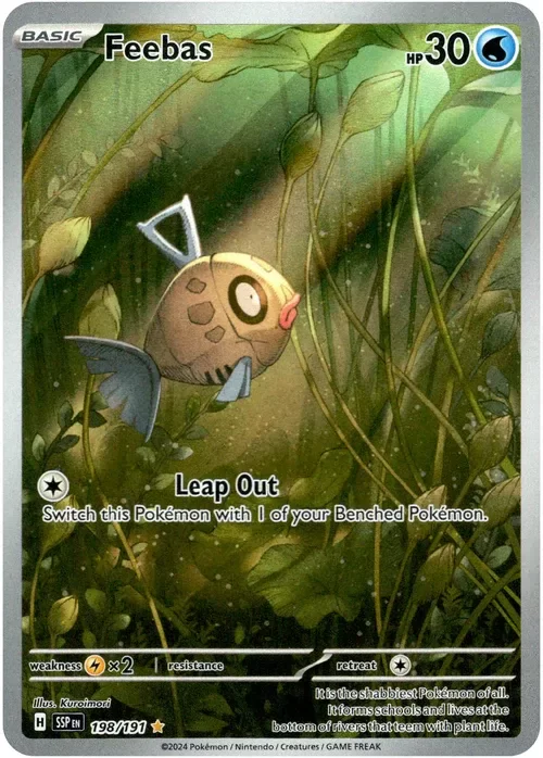 Producto - Feebas - 198/191 - Surging Sparks - Holo