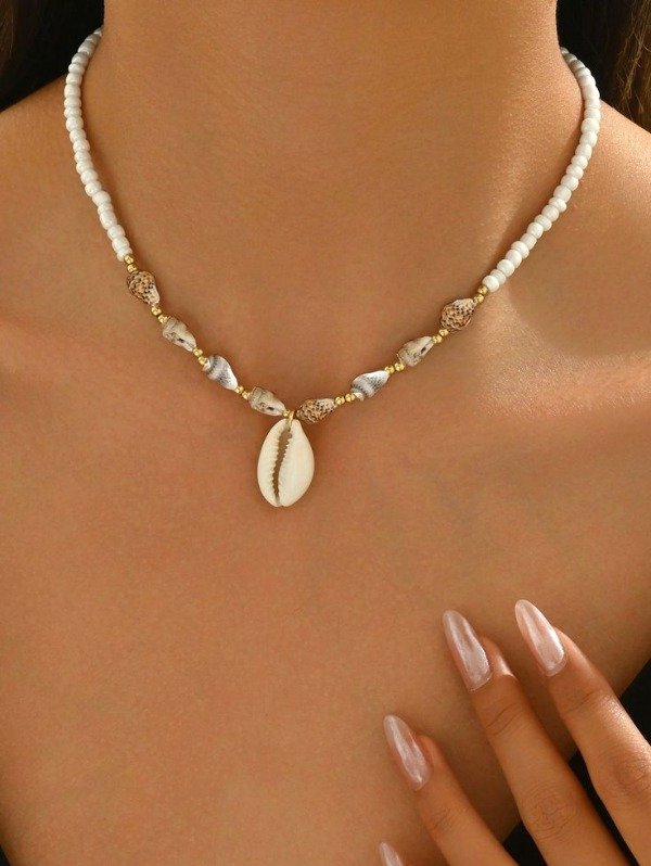 Producto - Collar caracolitos cocos