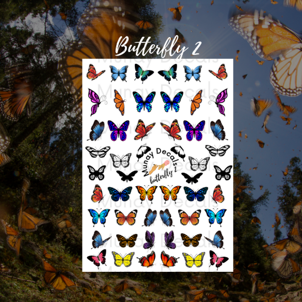 Producto - DECALS BUTTERFLY 2- Segunda seleccion