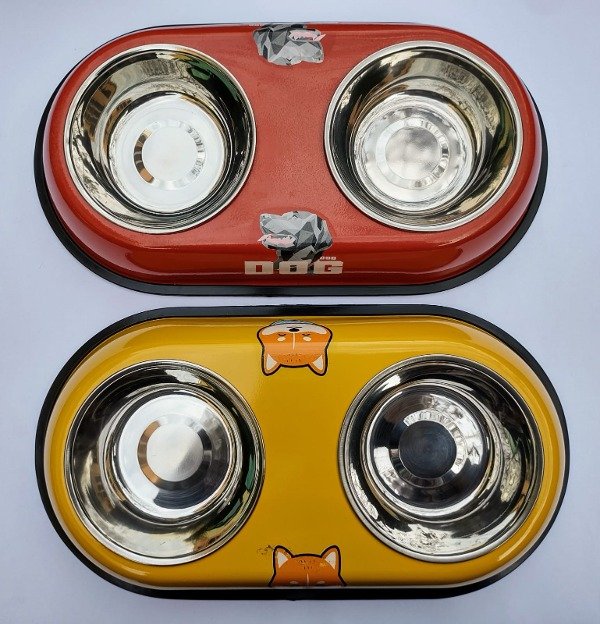 Producto - Comedero doble acero inoxidable varias medidas