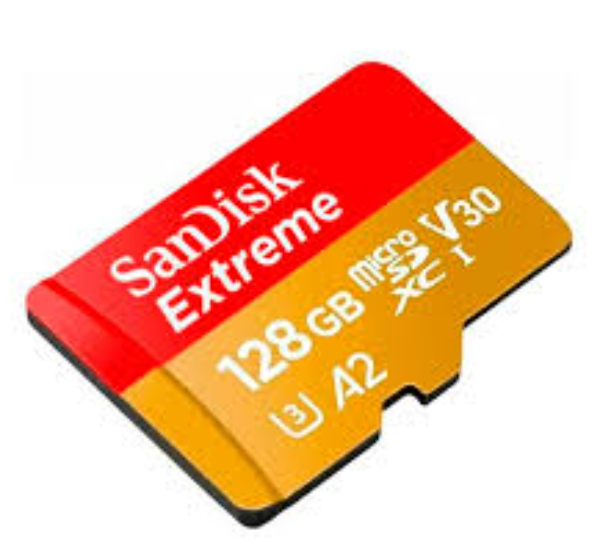 Producto - Memoria Micro Sd 128gb Sandisk Extreme U3 V30 A2 4k 190mb/s