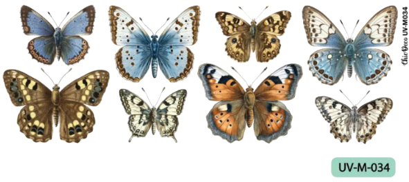 Producto - TRANSFER UV 034 MARIPOSA