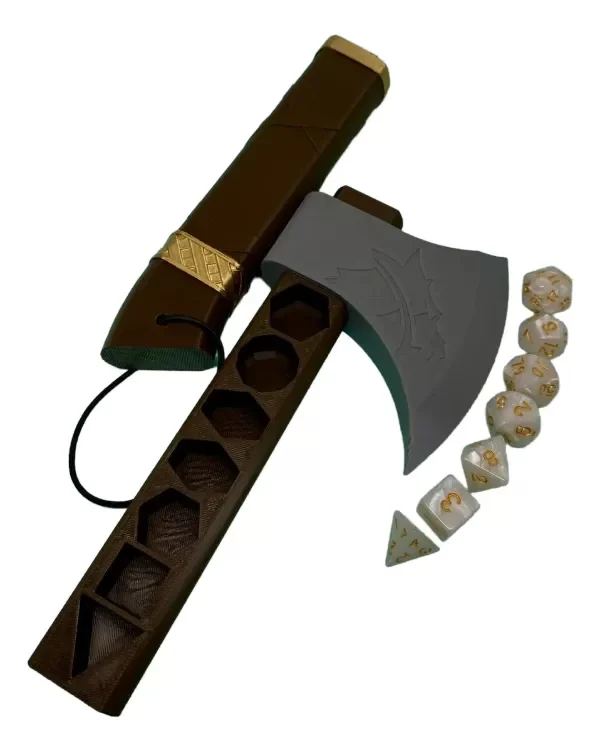 Producto - Hacha Porta Dados Dungeons And Dragons