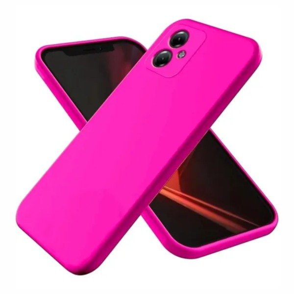 Producto - Silicone Case Motorola Fuccia
