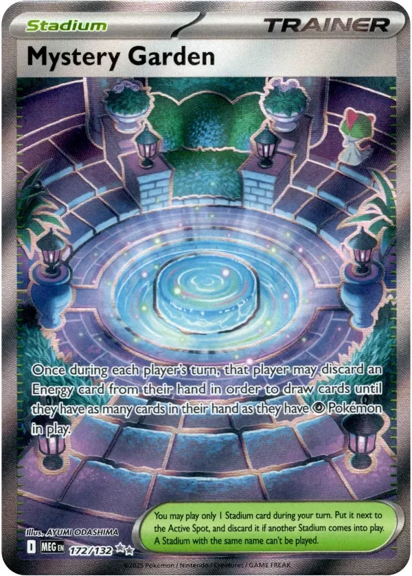 Producto - Mystery Garden - 172/132 - Mega Evolution - Holo