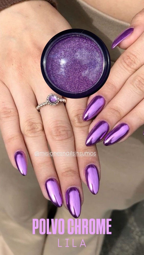 Producto - Polvo chrome lila
