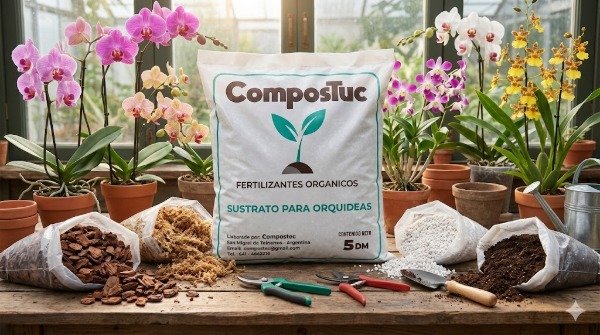 Producto - Sustrato para Orquideas x 5 Dm.