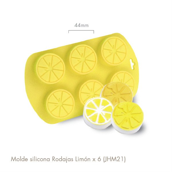 Producto - Molde silicona Rodajas Limon 6 (JHM-21)