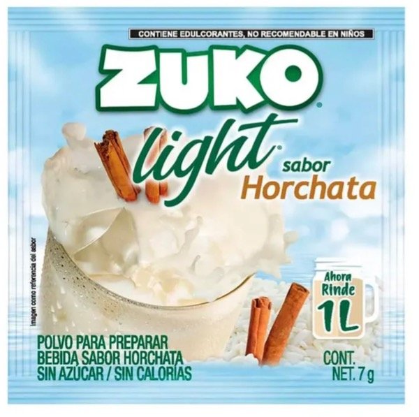Producto - Zuko Light Horchata Un sobre 7gr