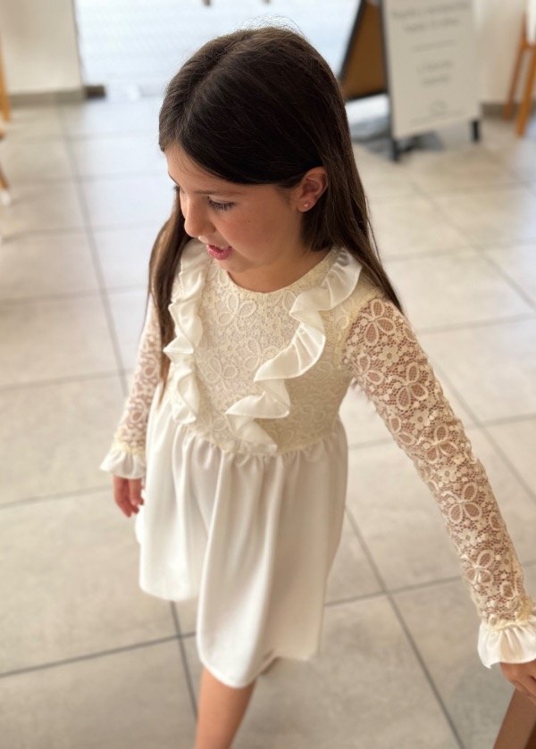Producto - Vestido de encaje con Creep Nena - 0