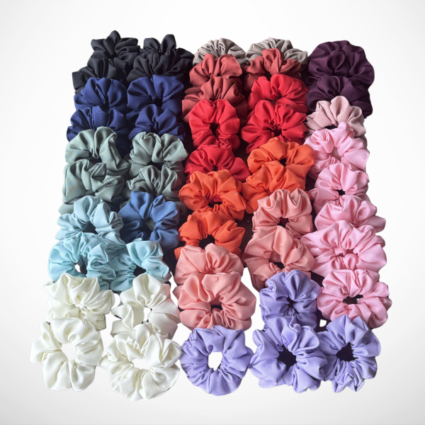 Producto - Pack Mayorista Premium - 50 scrunchies